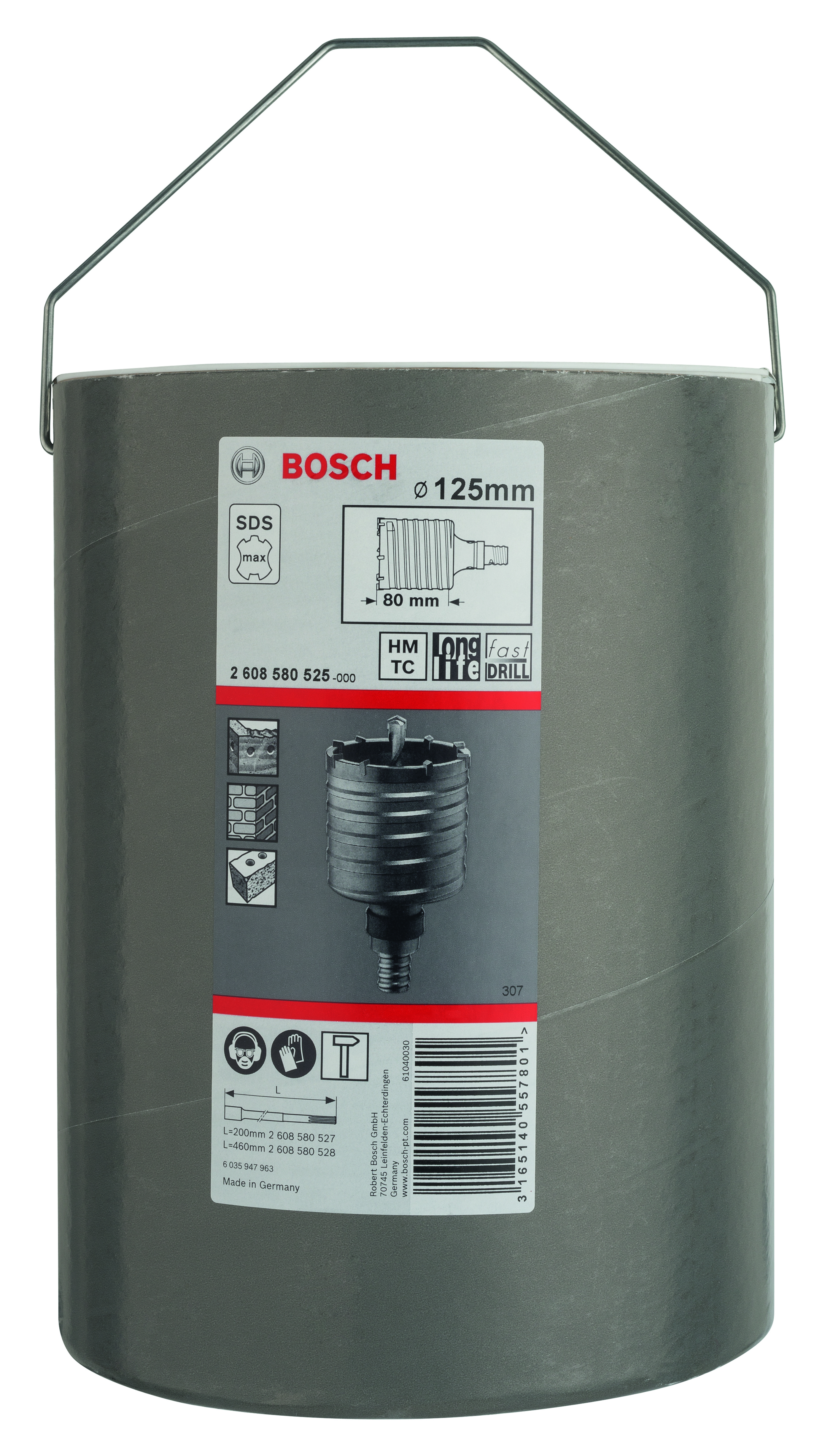 SDS-Max-9 125mm Max 2 Piece Core Cutter