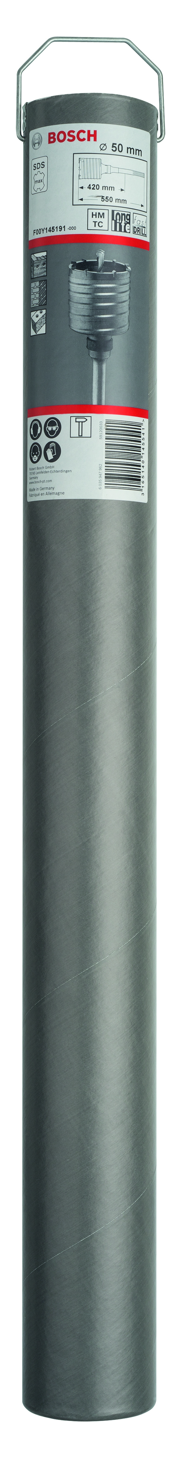 SDS-Max-9 Core Cutter 50 X 80 X 420mm