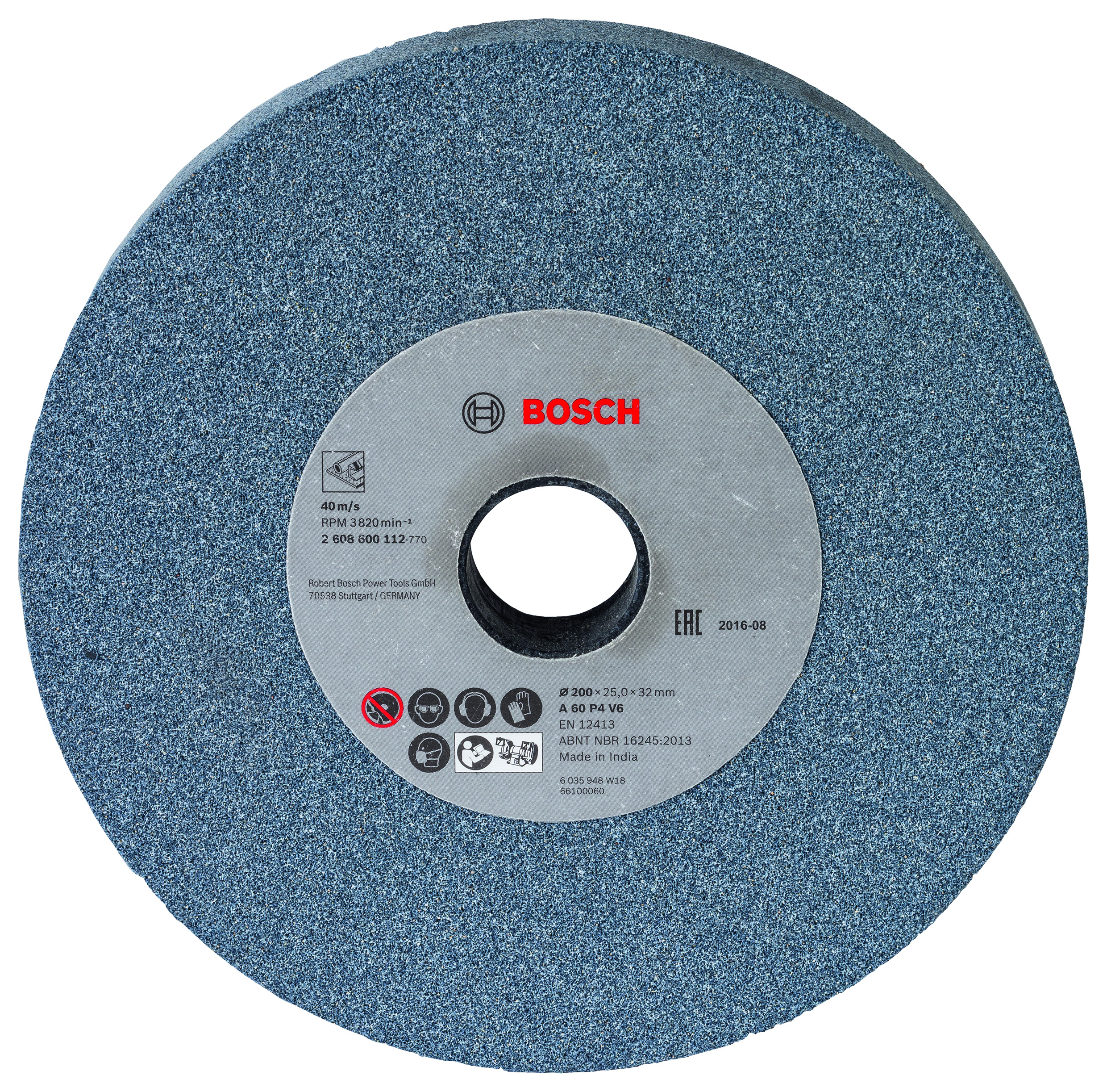 Grinding Disc Wheel for Bench Grinder 200mm, 32mm, 60