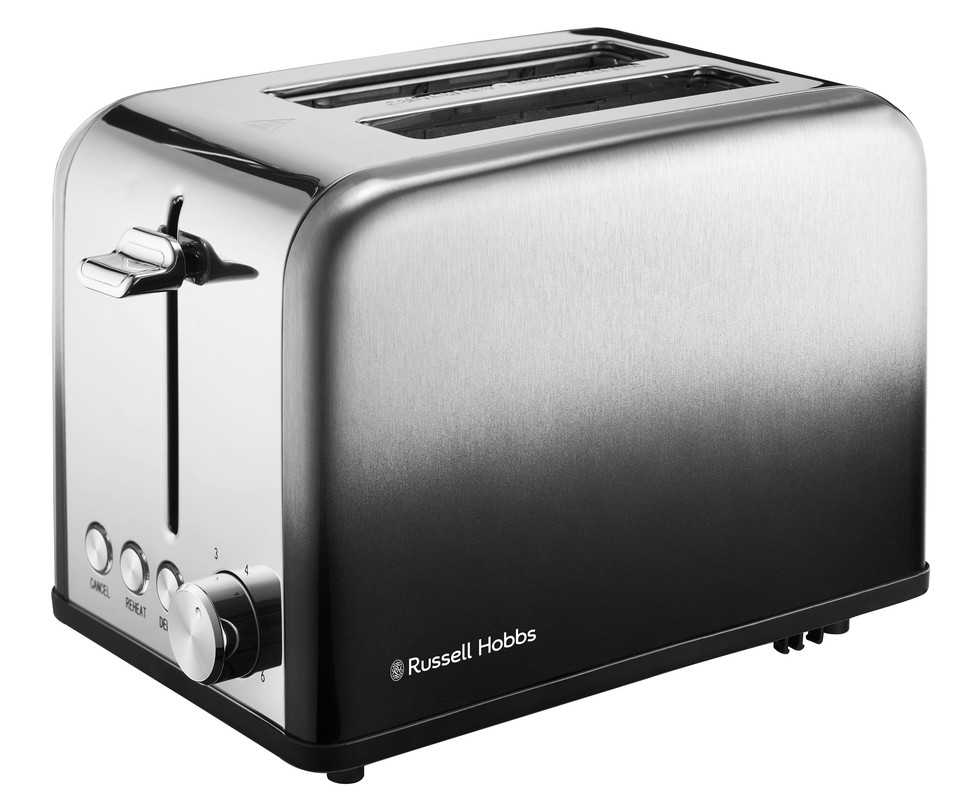 Russell Hobbs – 2-slice toaster Ombre – Black