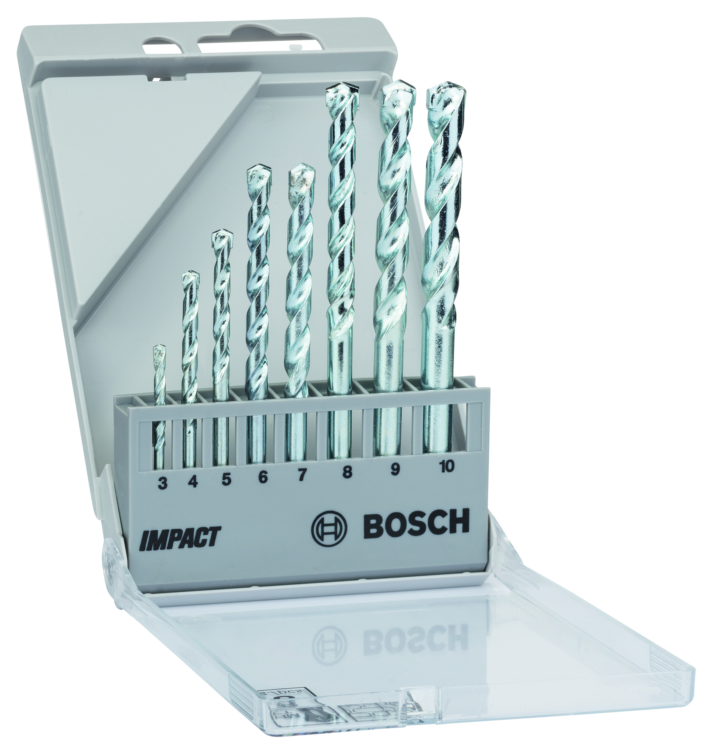 8-Piece Set CYL-1 Masonry Drill Bit