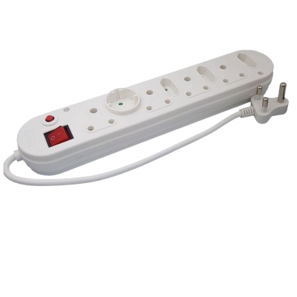 Zenith – Multiplug with Switch and Cord – (8-Way)