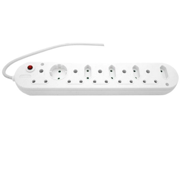 Zenith – Multiplug with Cord – (5 x 16amp + 5 x 2-pin)