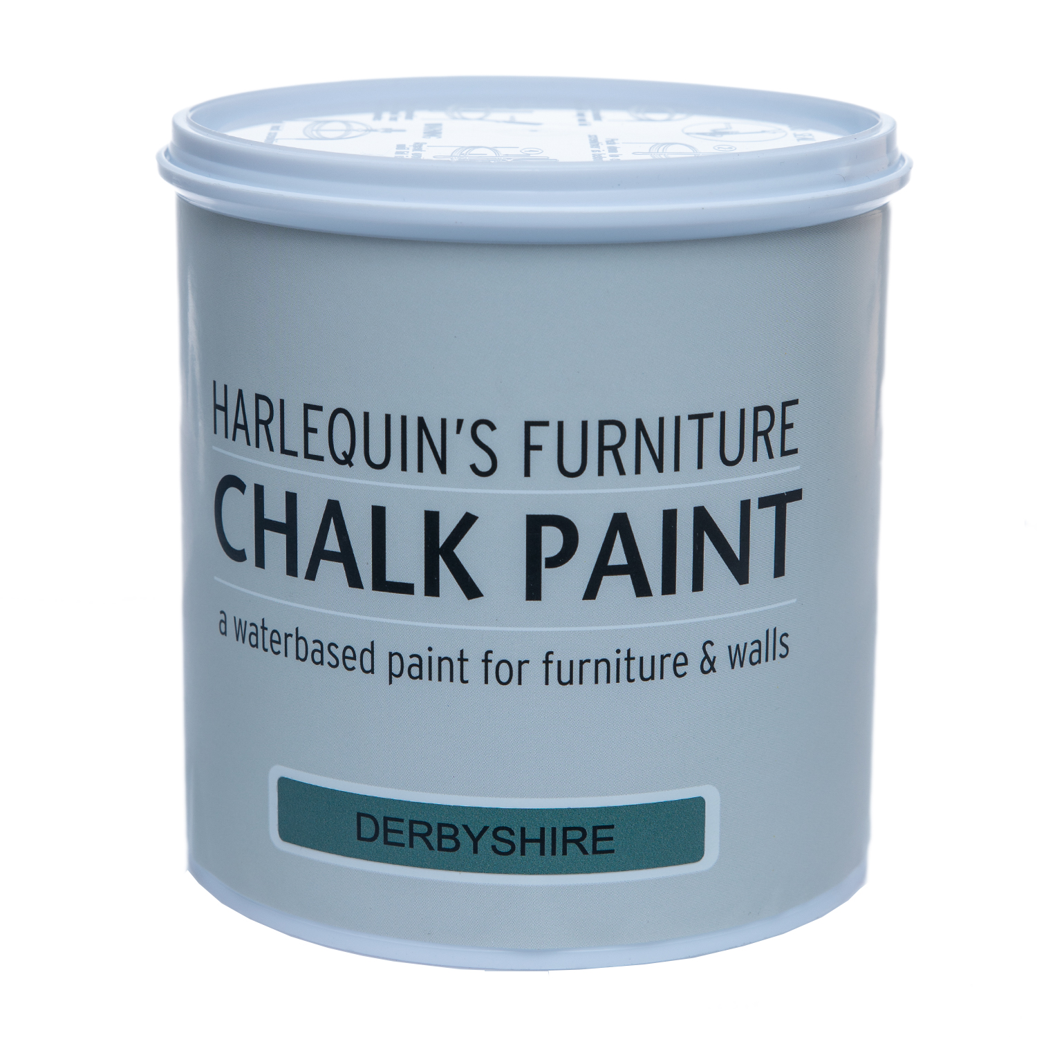 Harlequin – Chalk Paint For Furniture and Walls – 1 Litre – Derbyshire