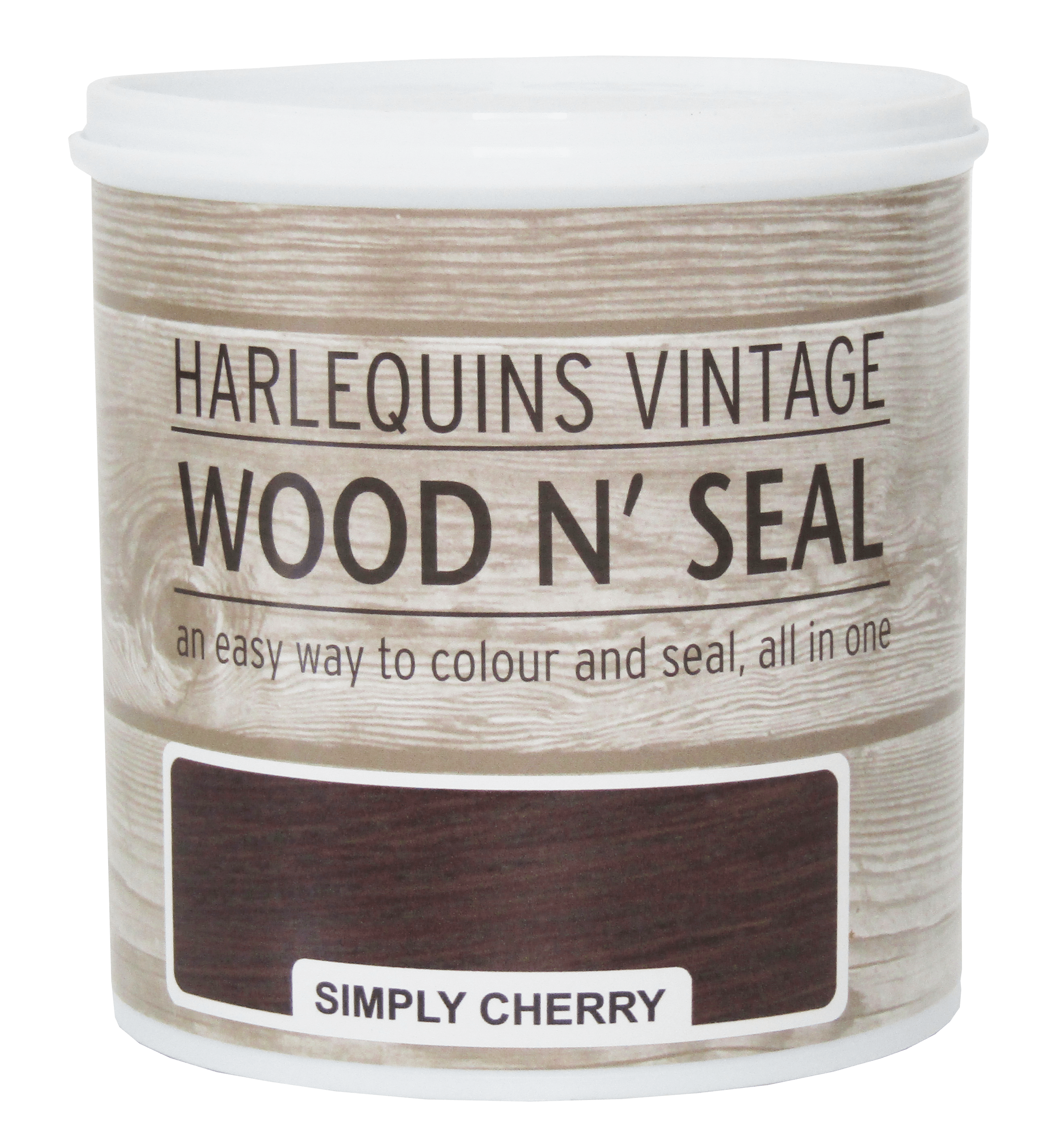 Harlequin – Wood n’ Seal – Colour and Sealant for Raw Wood – 1 Litre – Simply Cherry