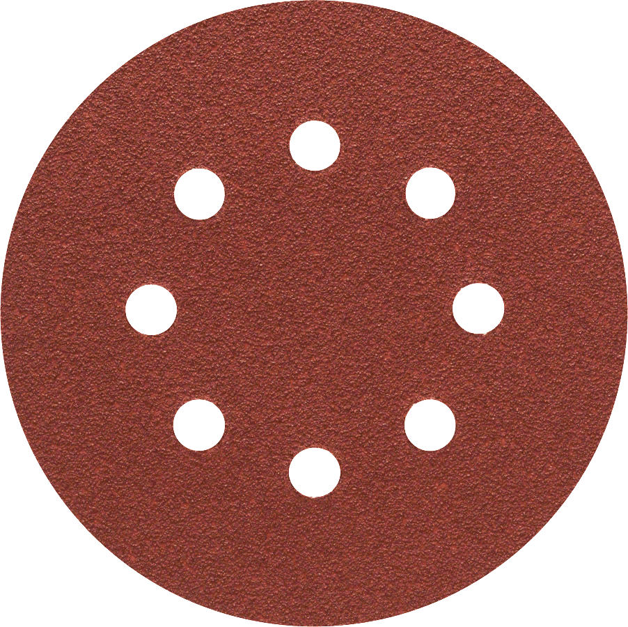 Best Wood+Paint random orbital sanders 125 mm 60 8 holes 5 Piece