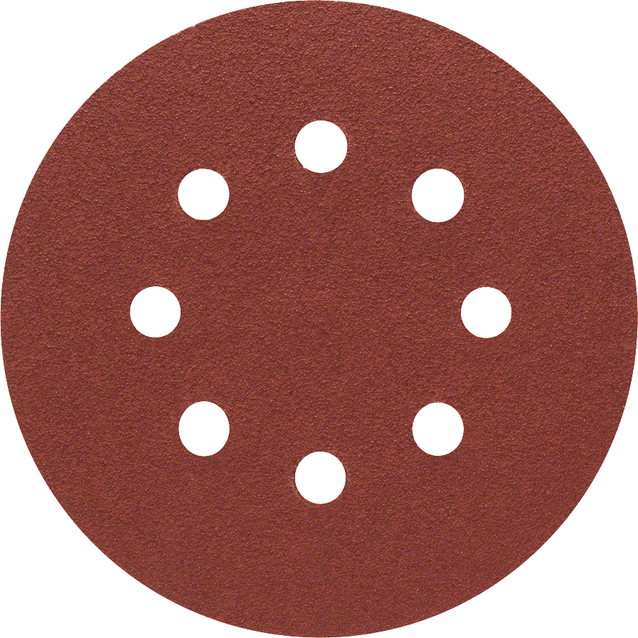 Best Wood+Paint random orbital sanders 125 mm 80 8 holes 5 Piece