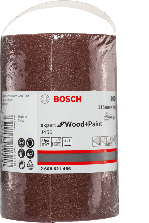 GSS 140 J450 Sanding roll 5m cloth backing Grit 120