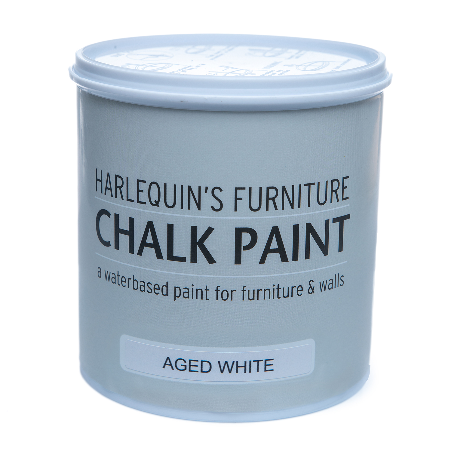 Harlequin – Chalk Paint For Furniture and Walls – 1 Litre – Aged White