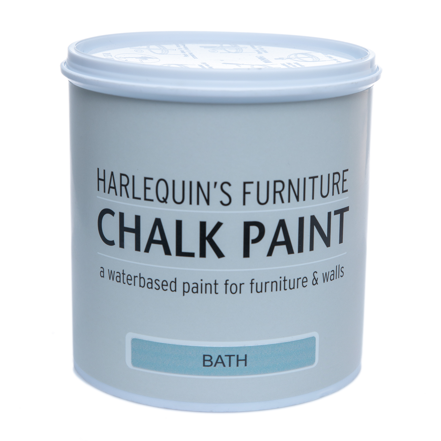 Harlequin – Chalk Paint For Furniture and Walls – 1 Litre – Bath