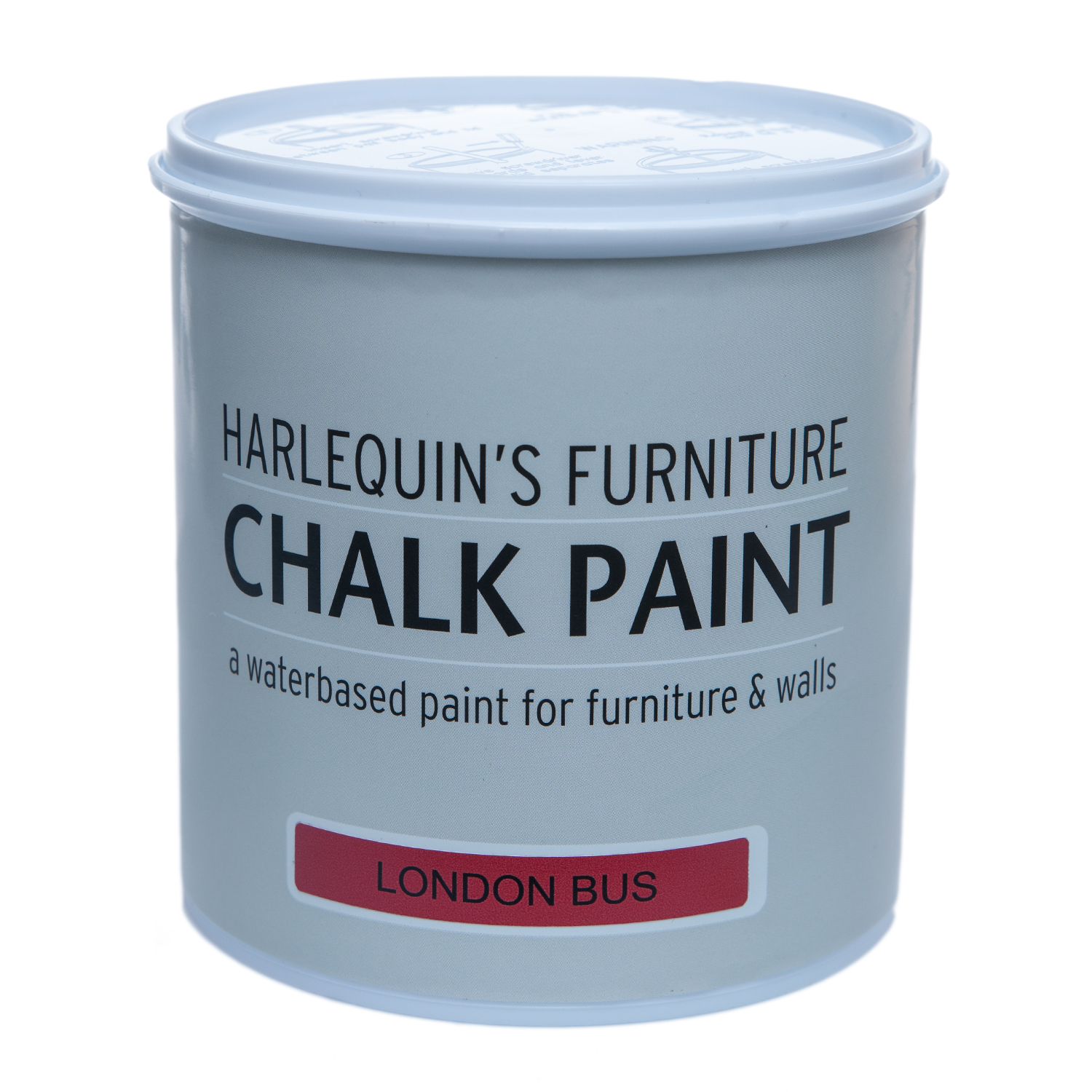 Harlequin – Chalk Paint For Furniture and Walls – 1 Litre – London Bus