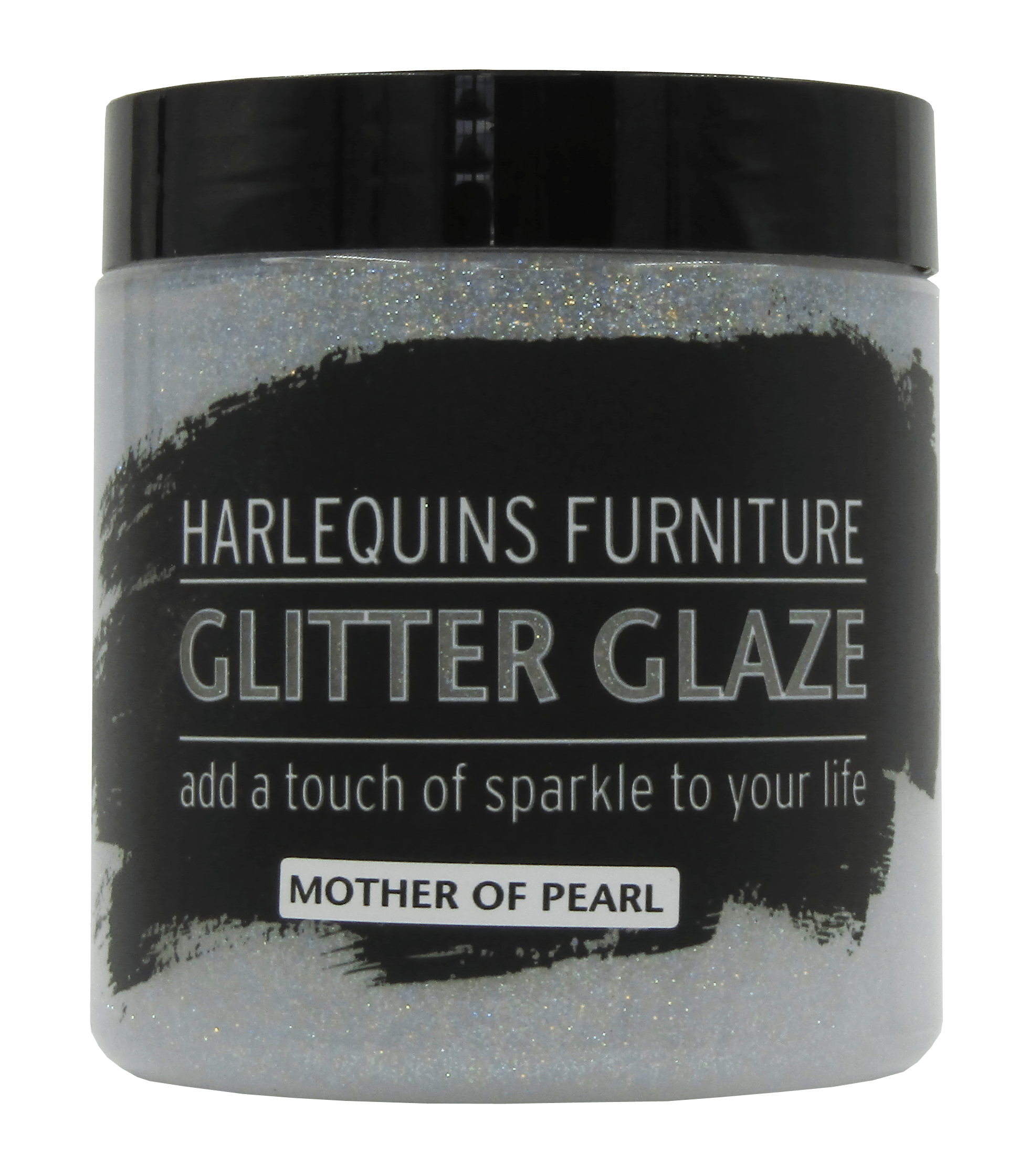 Harlequin – Glitter Glaze Paint For Furniture and Walls – 450ml – Mother Of Pearl