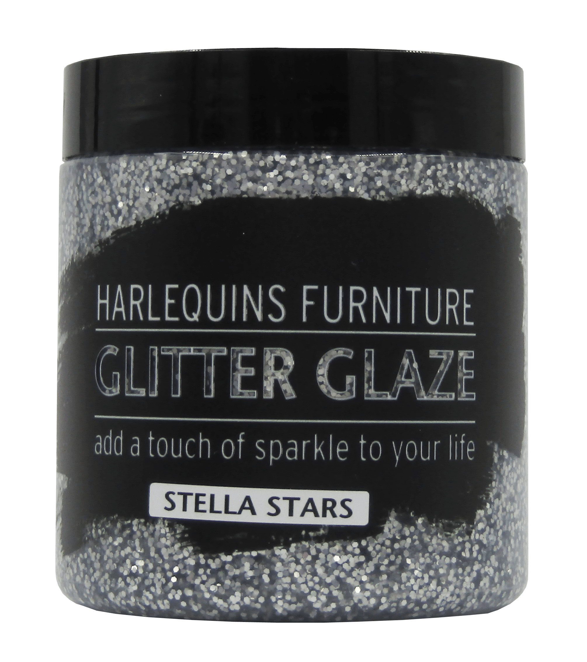 Harlequin – Glitter Glaze Paint For Furniture and Walls – 450ml – Stella Stars
