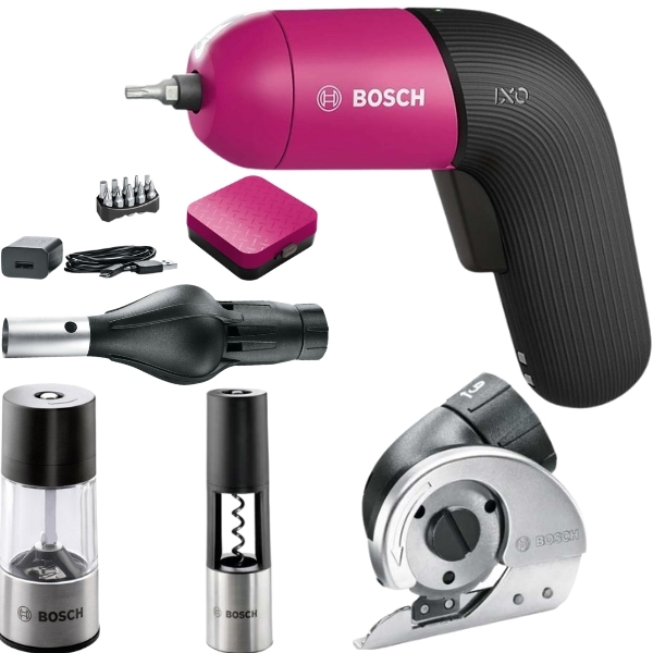 Bosch – IXO Electric Cordless Screwdriver – Combo Set (Pink)