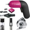 Bosch – IXO Electric Cordless Screwdriver – Combo Set (Pink) Bosch – IXO Electric Cordless Screwdriver – Combo Set (Pink)