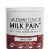 Harlequin – Milk Paint for Furniture, Walls & Decorative Items – 1 Litre – Brick Red Harlequin – Milk Paint for Furniture, Walls & Decorative Items – 1 Litre – Brick Red