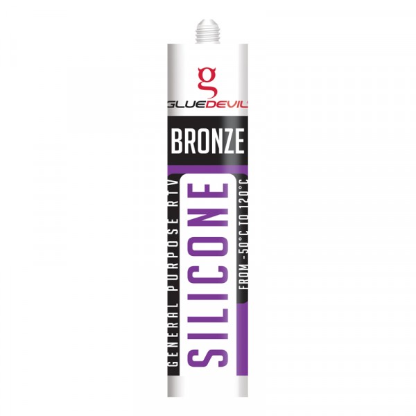 Bulk Pack 2 x GlueDevil Silicone Gd7 – 260ml – Bronze