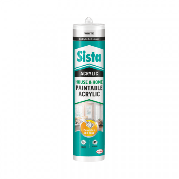 Sista House And Home Universal Paintable Acrylic – White