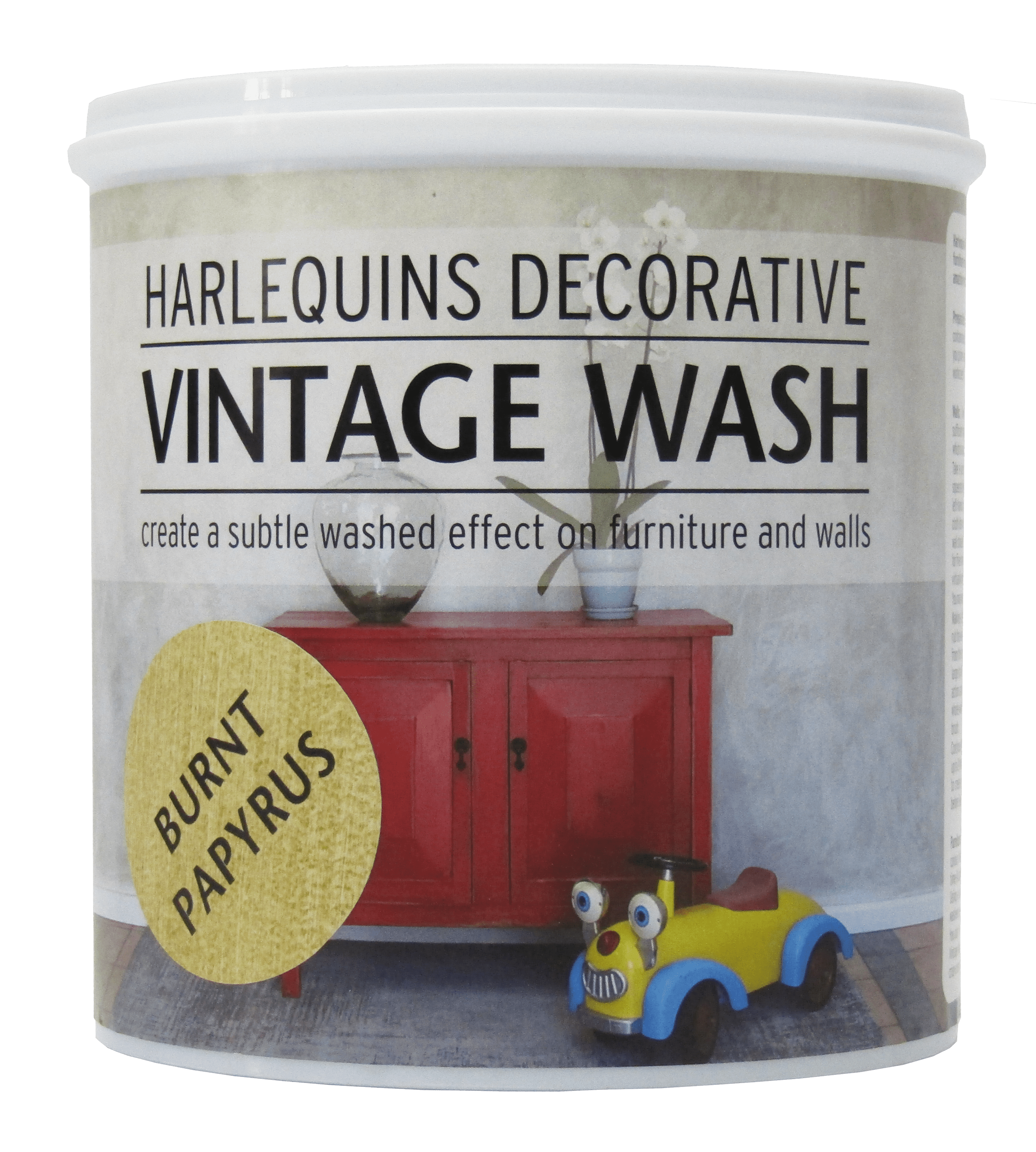 Harlequin – Vintage Wash (For Furniture and Walls) – 1 Litre – Burnt Papyrus