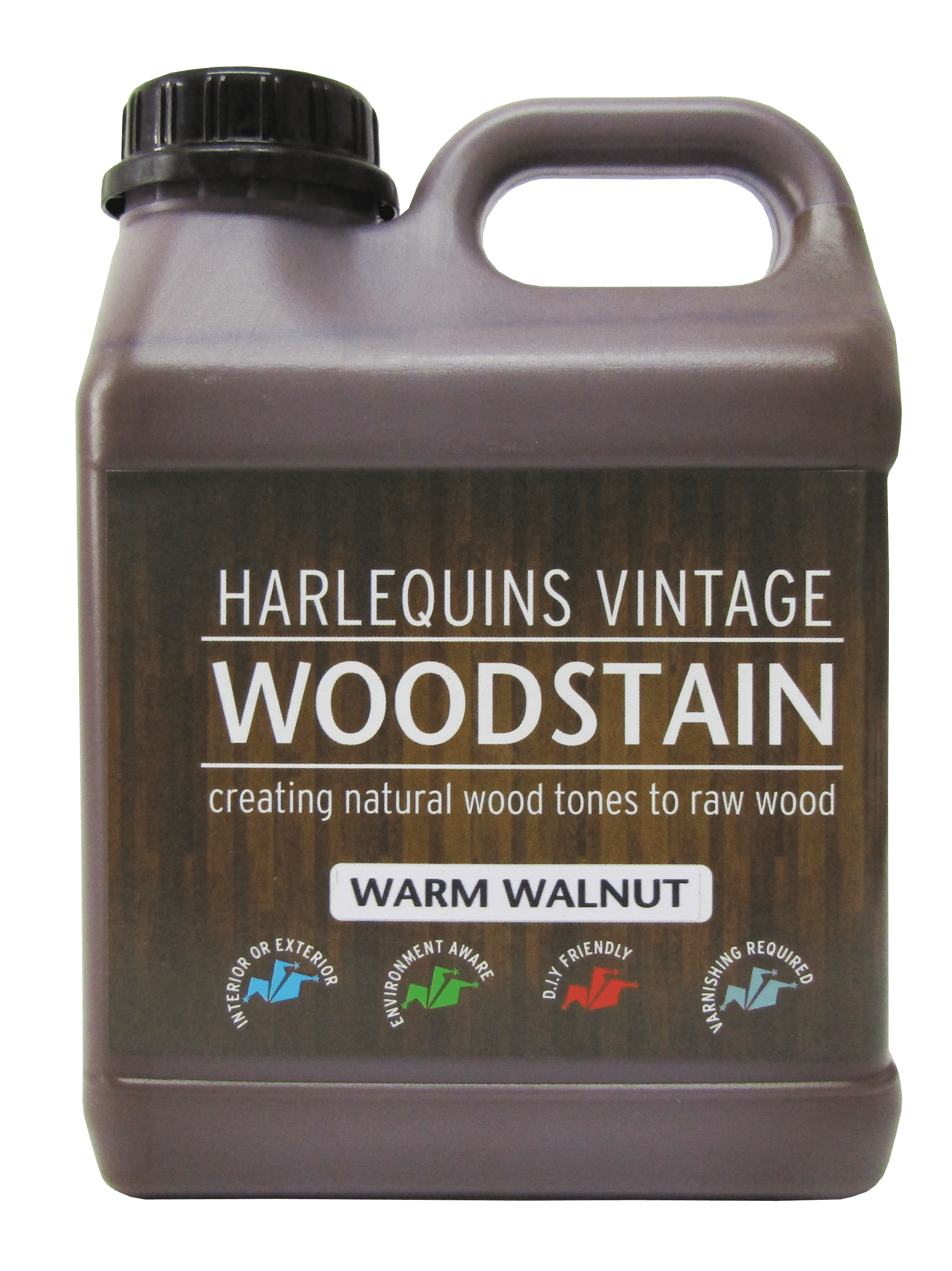 Harlequin – Wood Stain / Natural Woodstain – 20 Litres – Warm Walnut