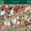 Jumbo Falcon Floral Cats – 1000 Piece Jumbo Falcon Floral Cats – 1000 Piece