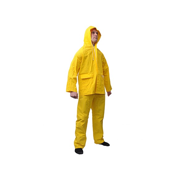Skudo Elite 2 Piece Rubberised Rain Suit – XXXX-Large – Yellow