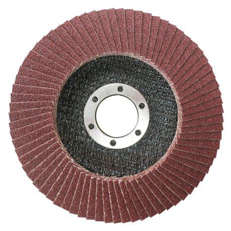 Total Tools 5Pcs Flap Disc 115mmx22mm P60