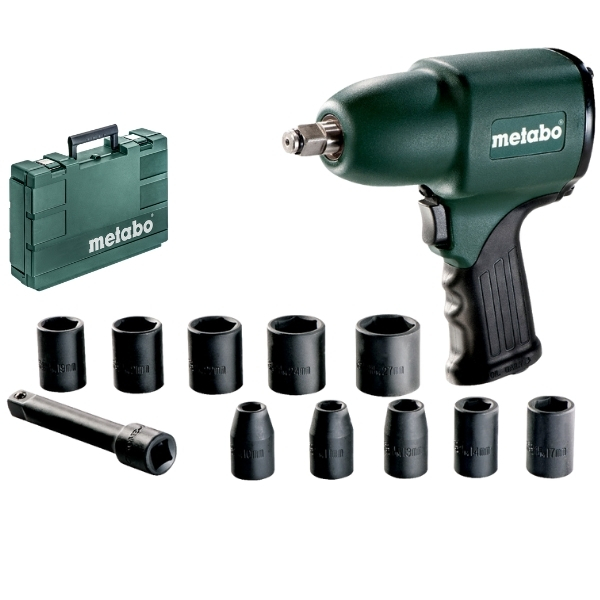 Metabo – Air Impact Wrench DSSW 360 SET 1/2″ – (604118500)