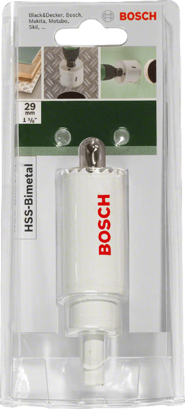 HSS bi-metal holesaw for standard adapters 32 mm, 1 1/4″