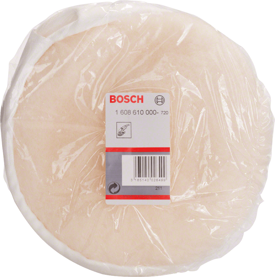 Lambswool Bonnet for Polishers, 180mm