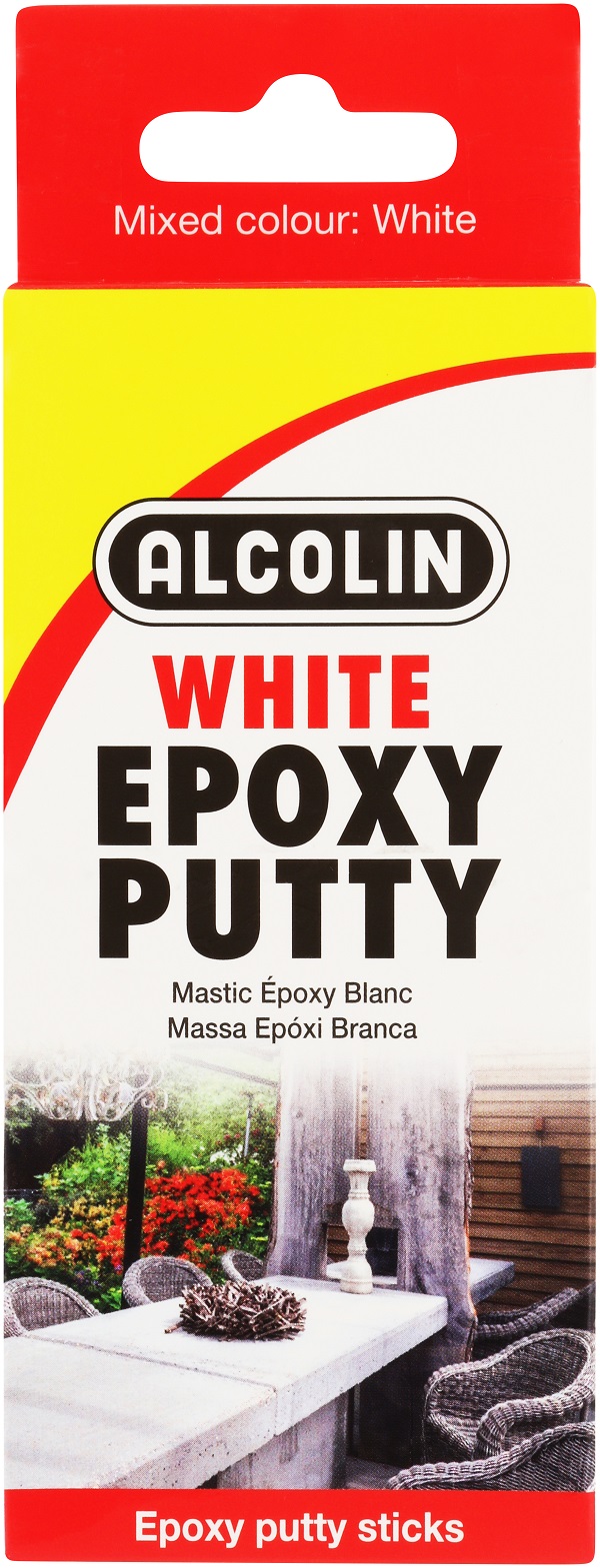 Alcolin Epoxy Putty White 2 x 60g
