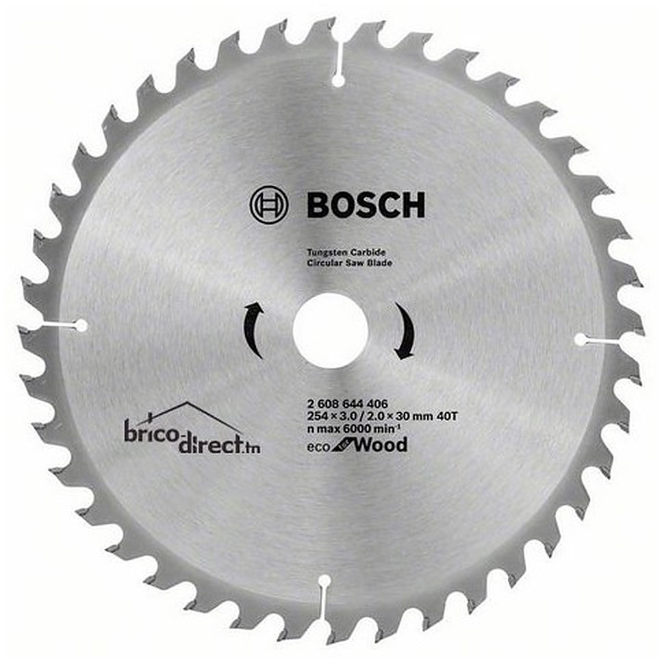 ECO line for Wood 254 x 30 x 3,0/2,0 mm, 40