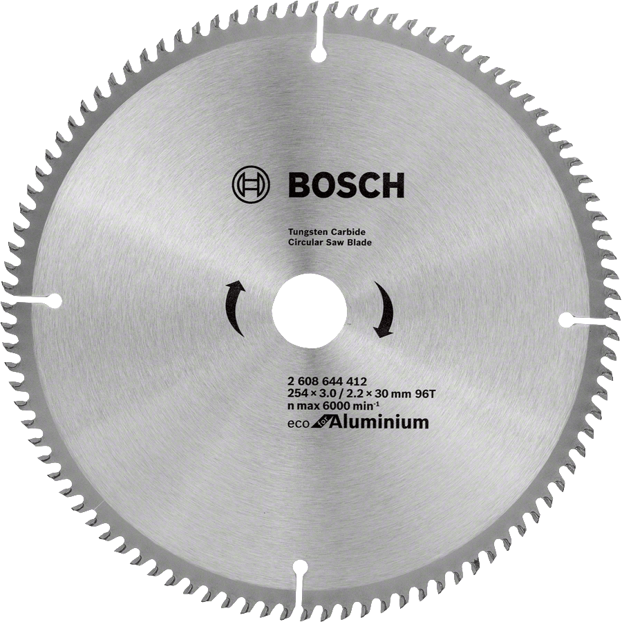 ECO line for Aluminum 254 x 30 x 3,0/2,2 mm, 96