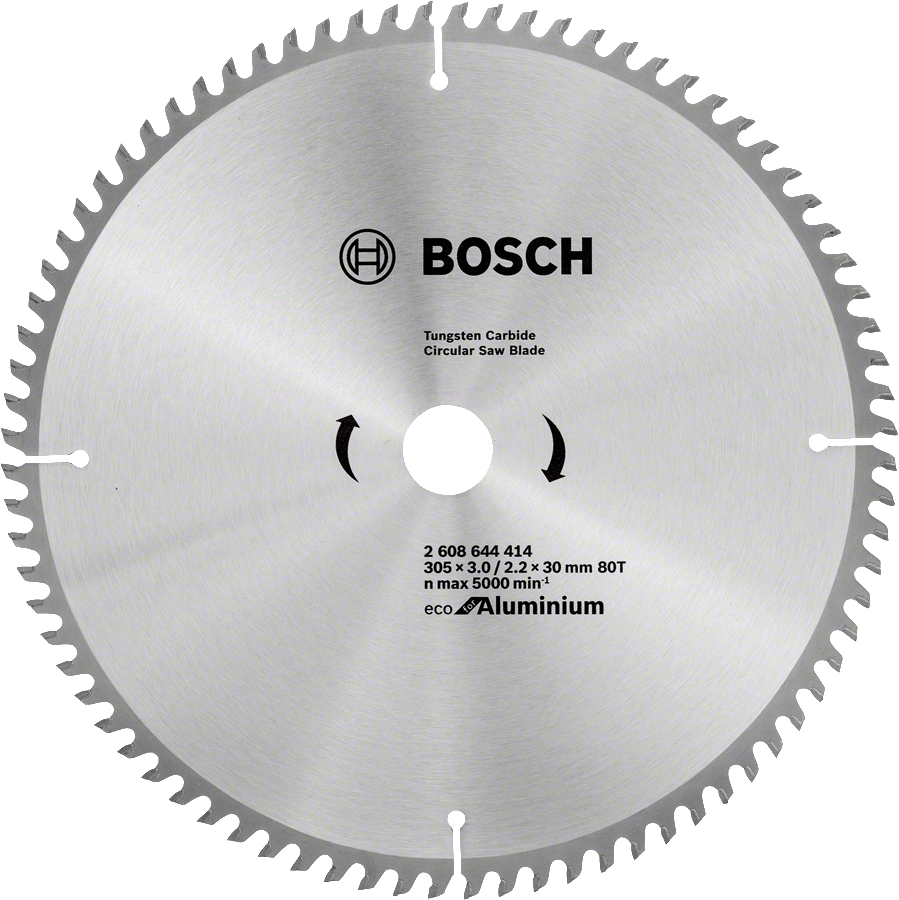 ECO line for Aluminum 305 x 30 x 3,2/2,2 mm, 80