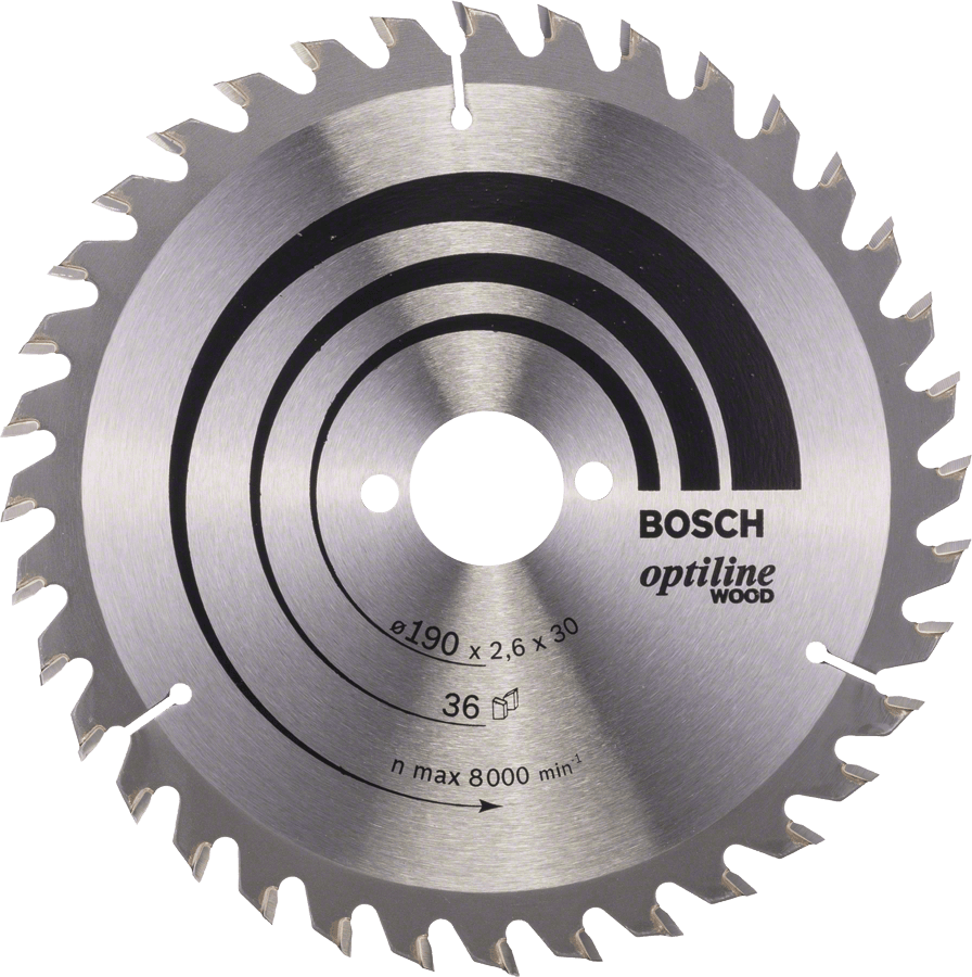 Optiline Wood 190 x 30 x 2,6 mm, 36
