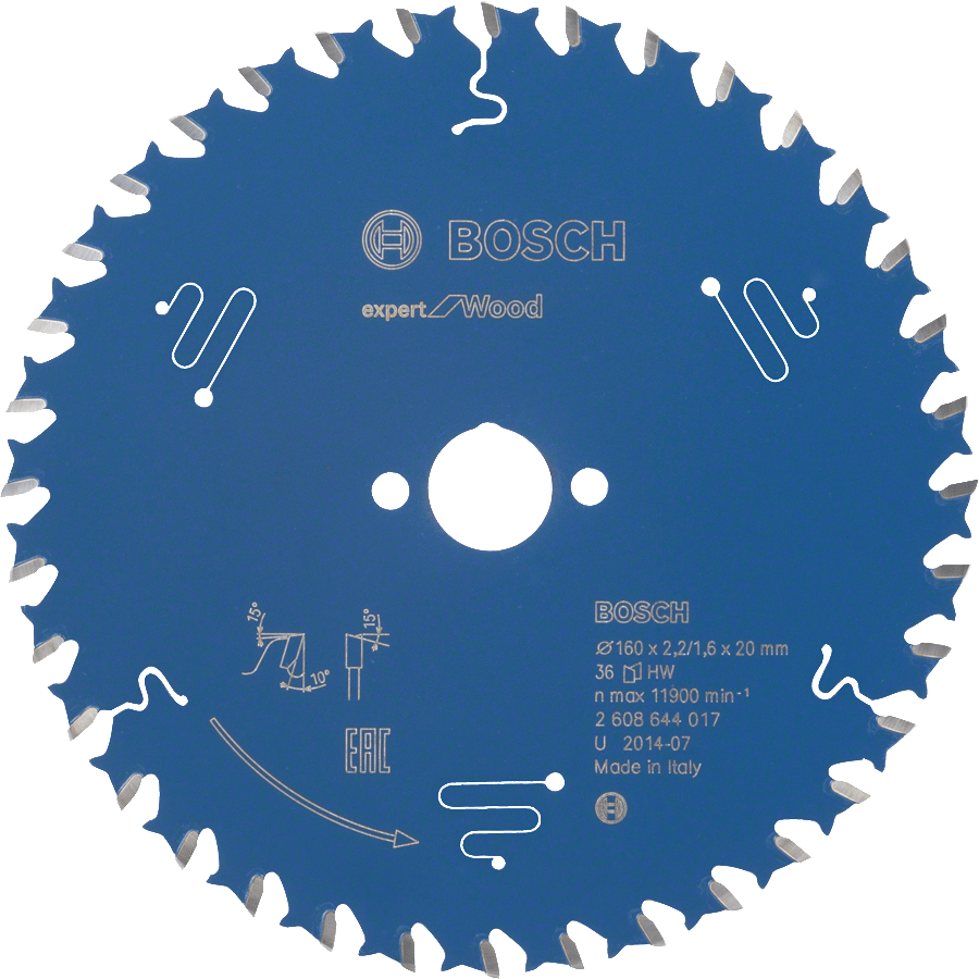 Expert for Wood 160 x 20 x 2,2 mm, 36