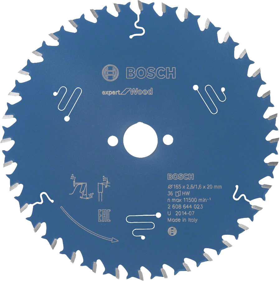 Expert for Wood 165 x 20 x 2,6 mm, 36