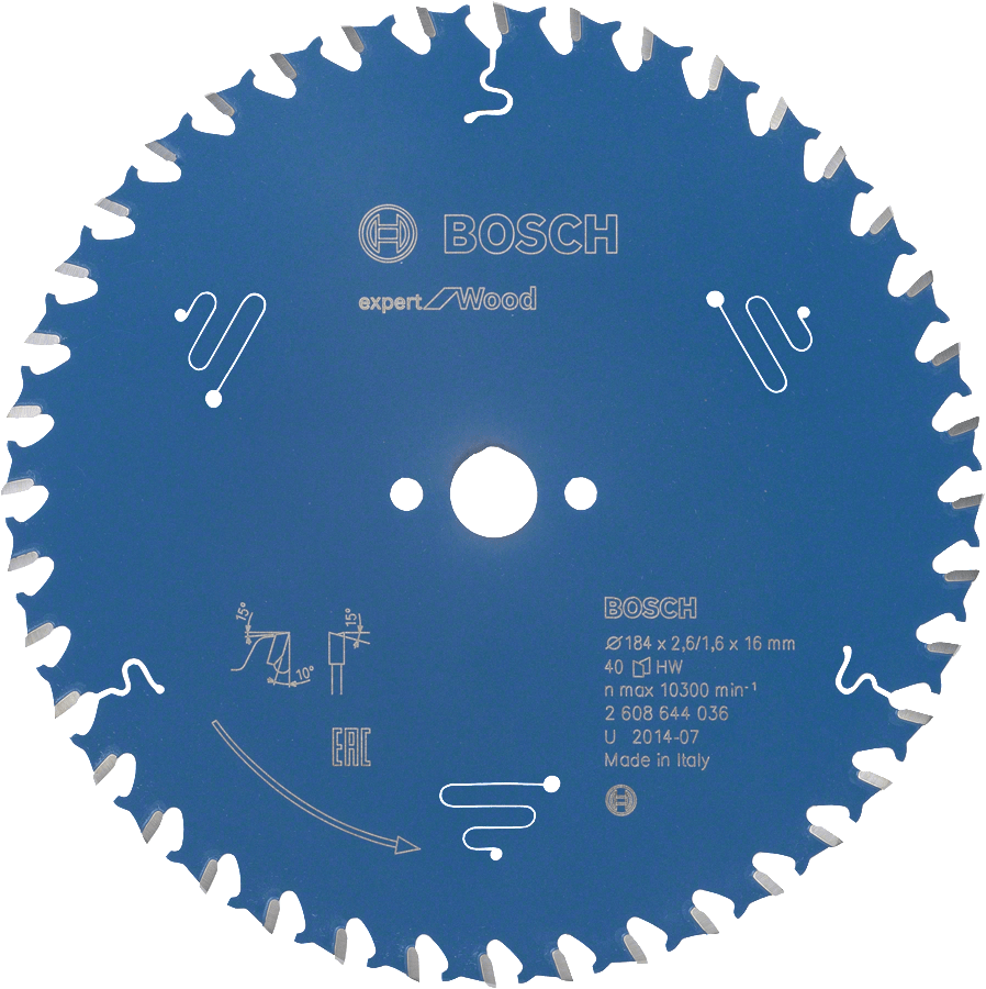 Expert for Wood 184 x 16 x 2,6 mm, 40