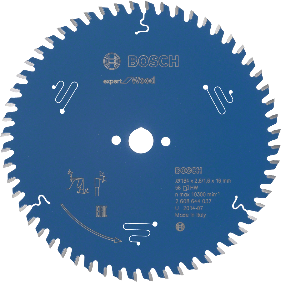 Expert for Wood 184 x 16 x 2,6 mm, 56