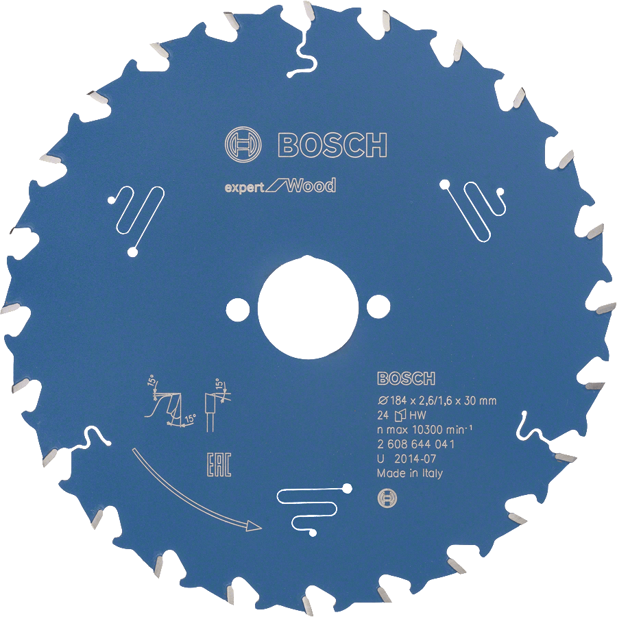 Expert for Wood 184 x 30 x 2,6 mm, 24