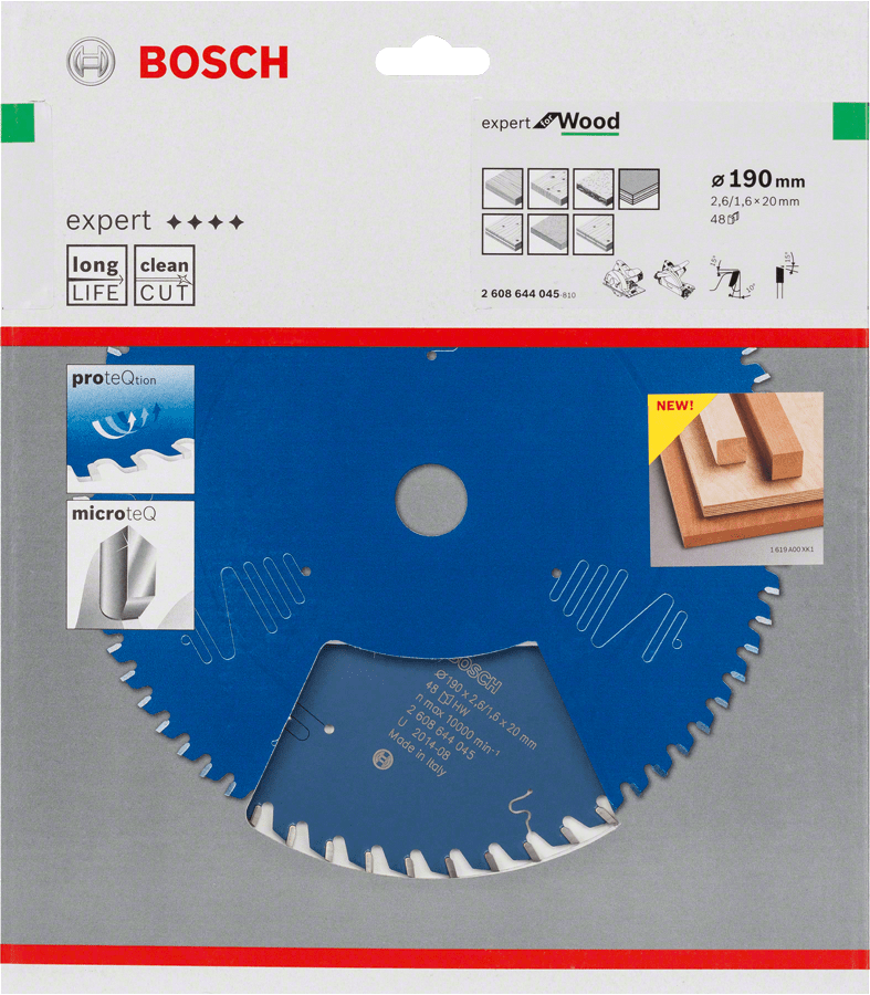 Expert for Wood 190 x 20 x 2,6 mm, 48