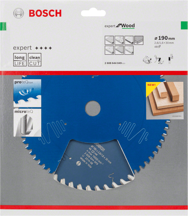 Expert for Wood 190 x 30 x 2,6 mm, 48