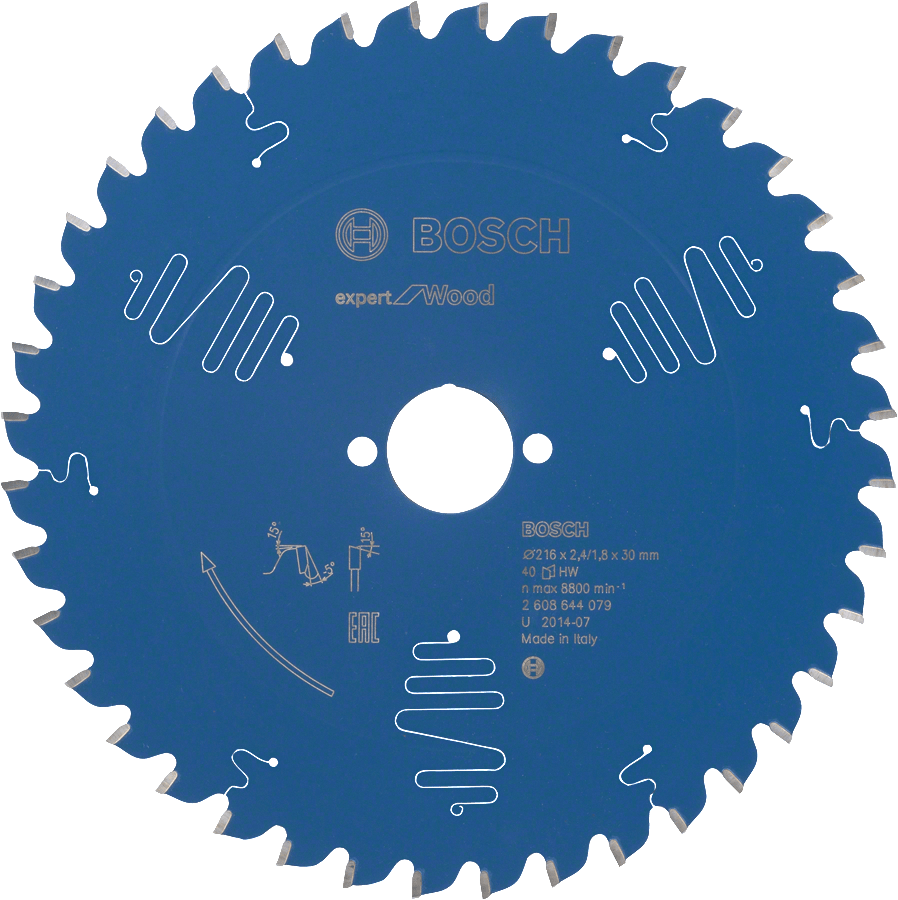 Expert for Wood 216 x 30 x 2,4 mm, 40