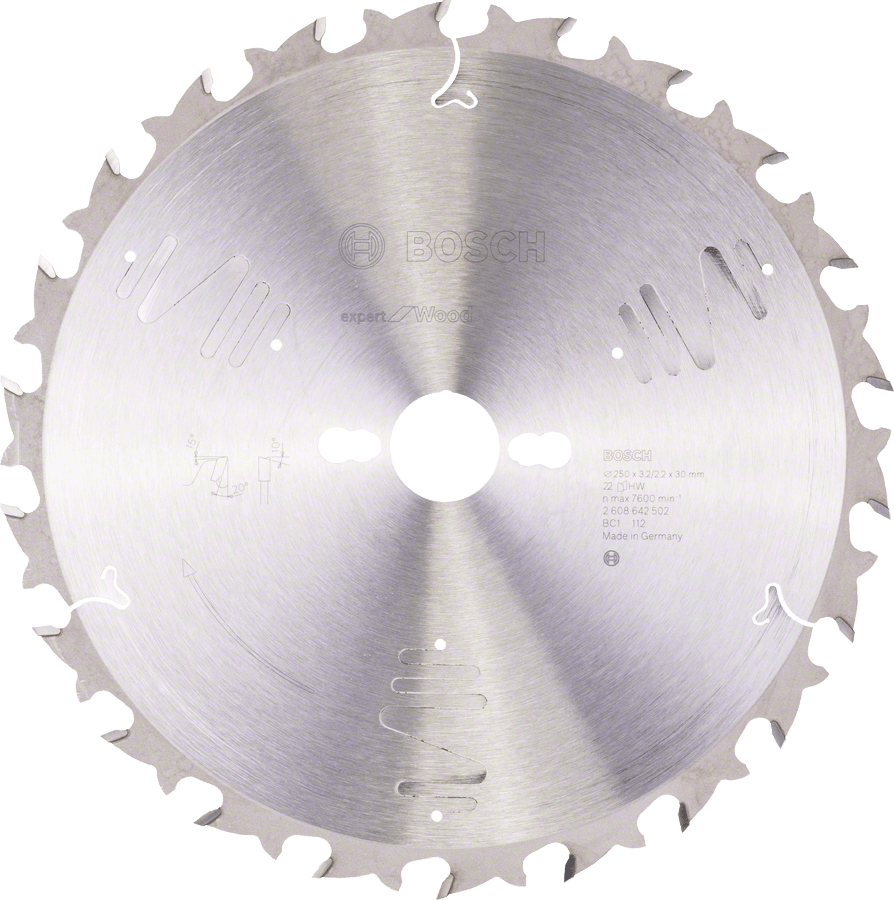 Expert for Wood 250 x 30 x 3,2 mm, 22