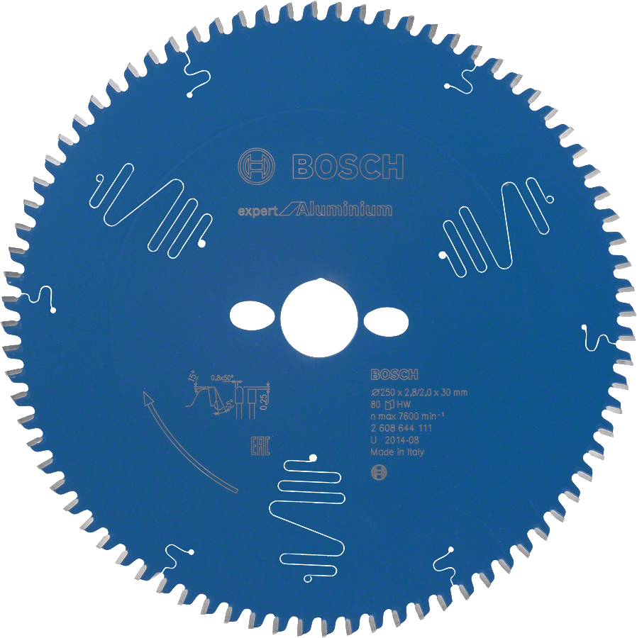 Expert for Aluminium 250 x 30 x 2,8 mm, 80