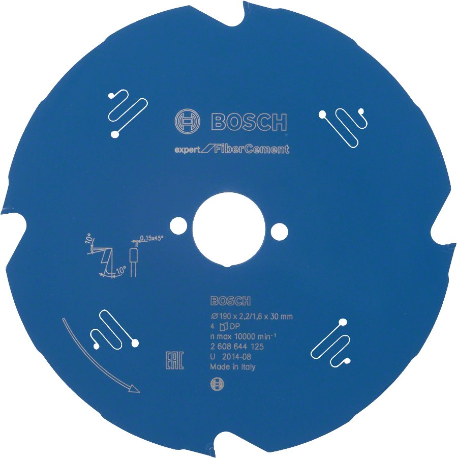 Expert for Fiber Cement 190 x 30 x 2,2 mm, 4