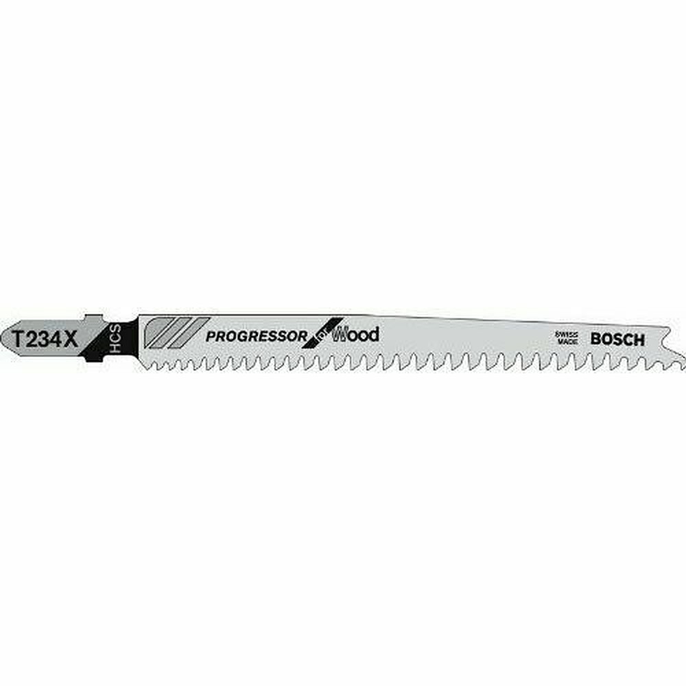Jigsaw blade HCS T 234 X Progressor for Wood, 3 Piece