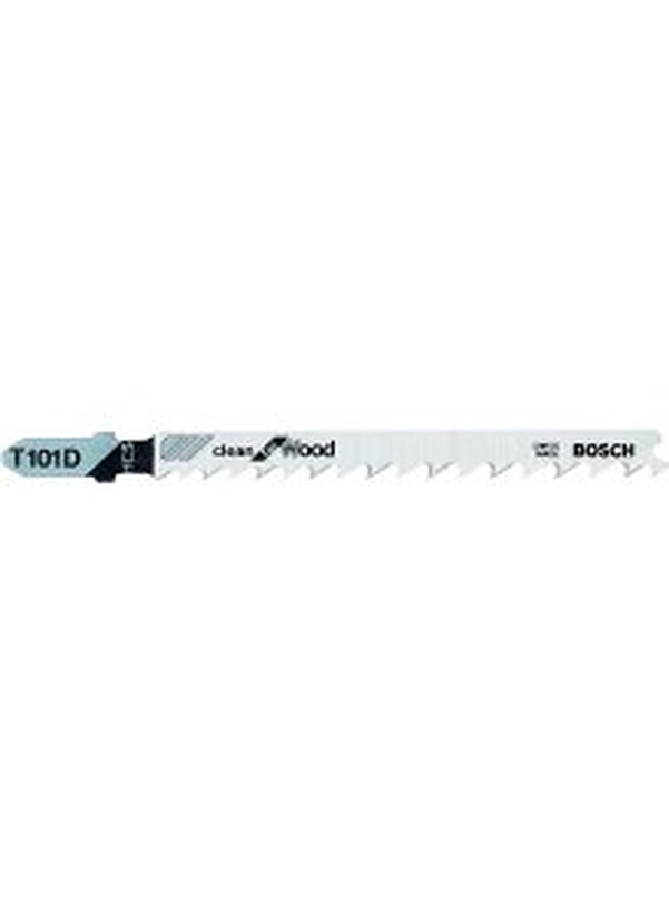 Jigsaw blade HCS T 101 D Clean for Wood, 25 Piece