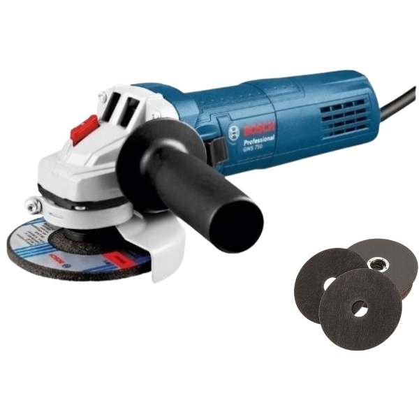 Bosch – Angle Grinder (GWS 700) Including 5 x Cutting Discs