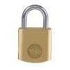 Yale 20mm Brass Padlock Pack 1 Yale 20mm Brass Padlock Pack 1